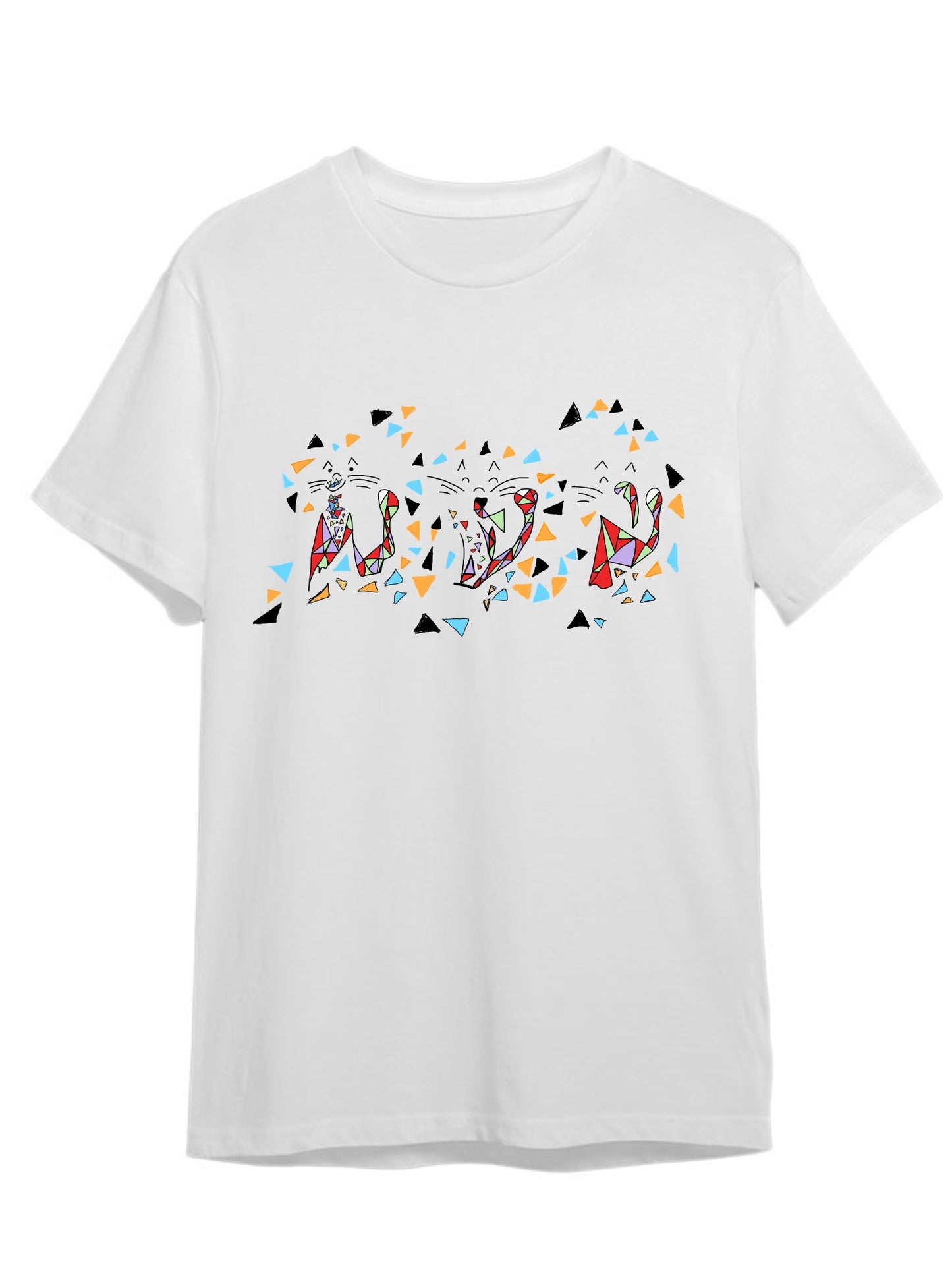 T-shirt a maniche corte Gatti