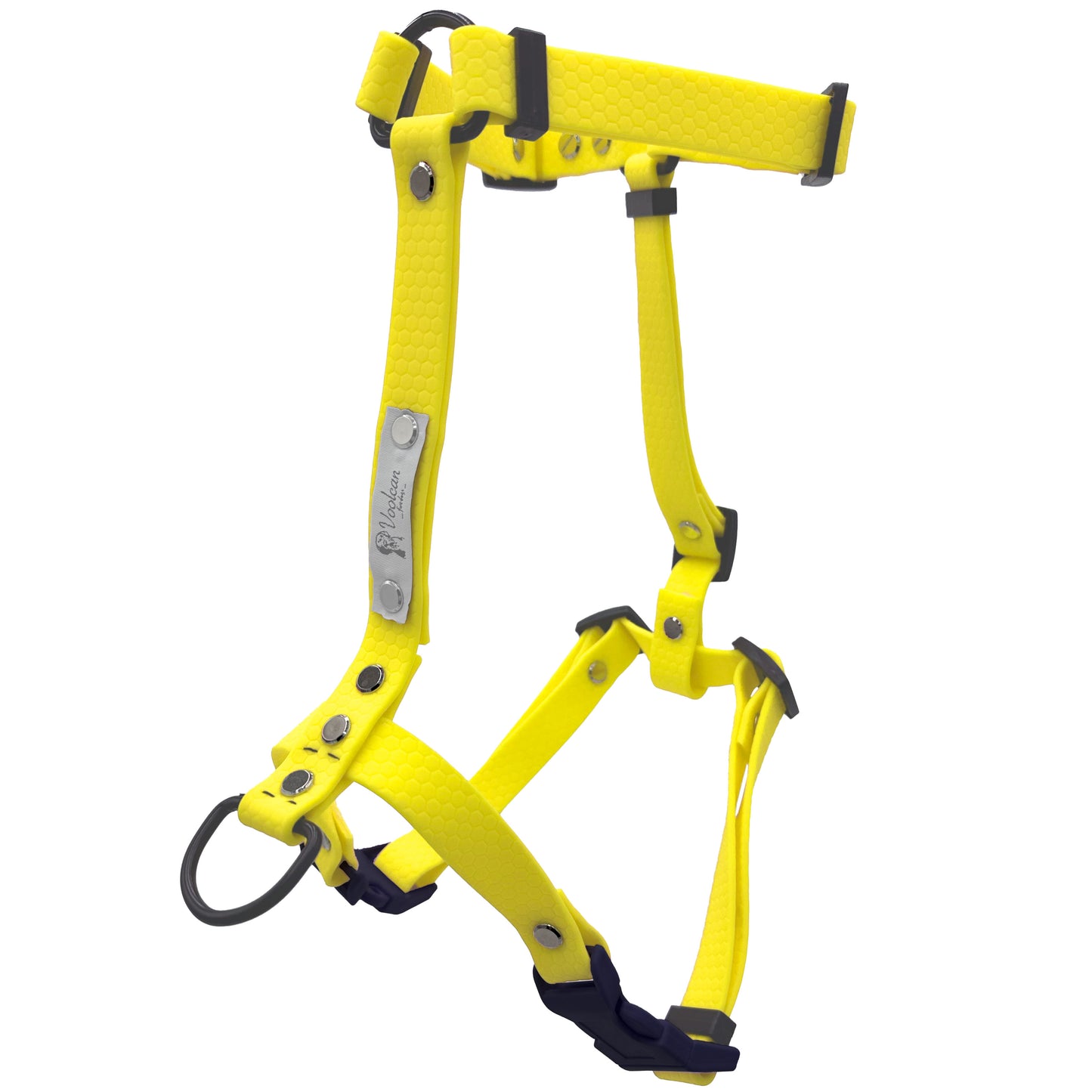 Pettorina H - Giallo fluo