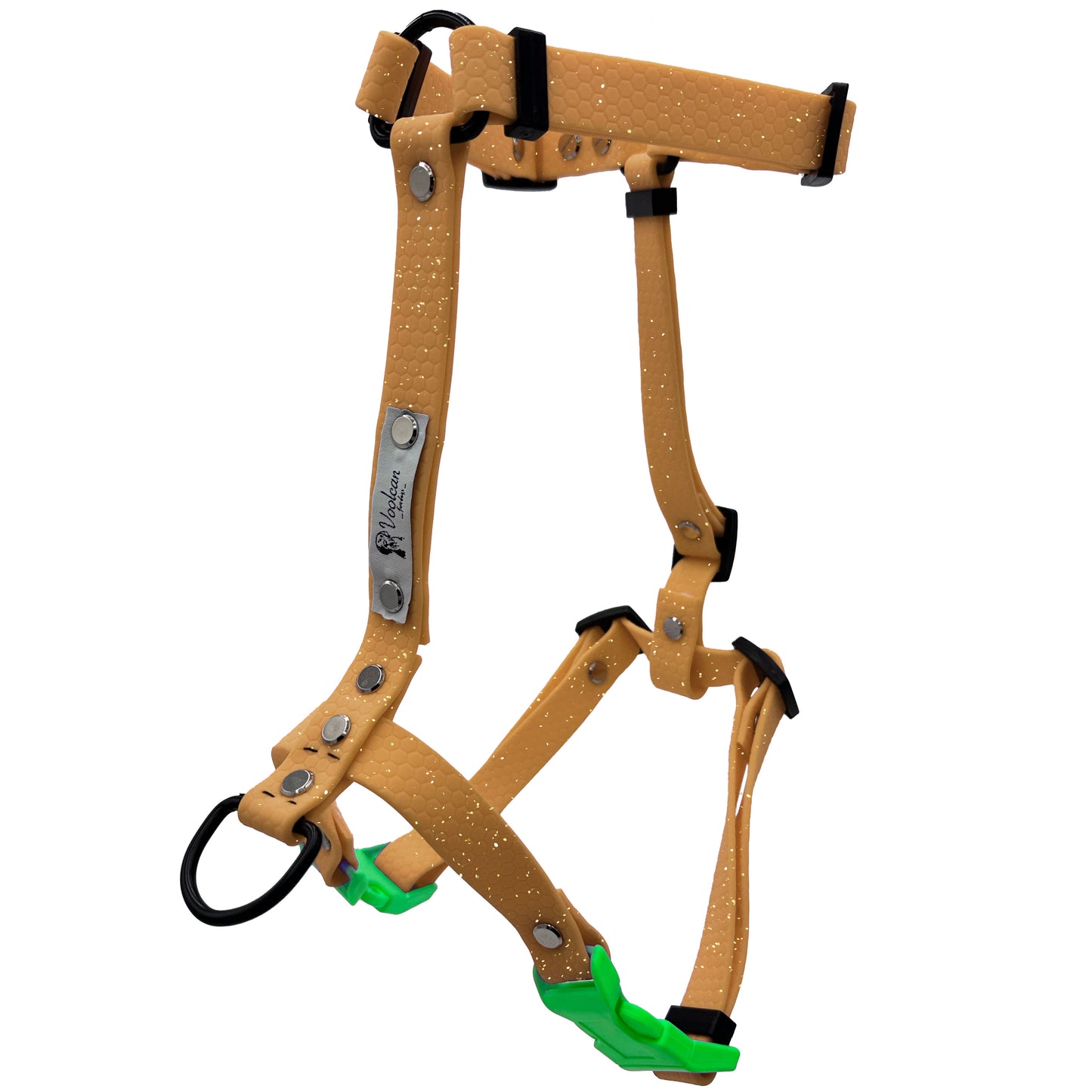 Pettorina H - Oro Glitterato