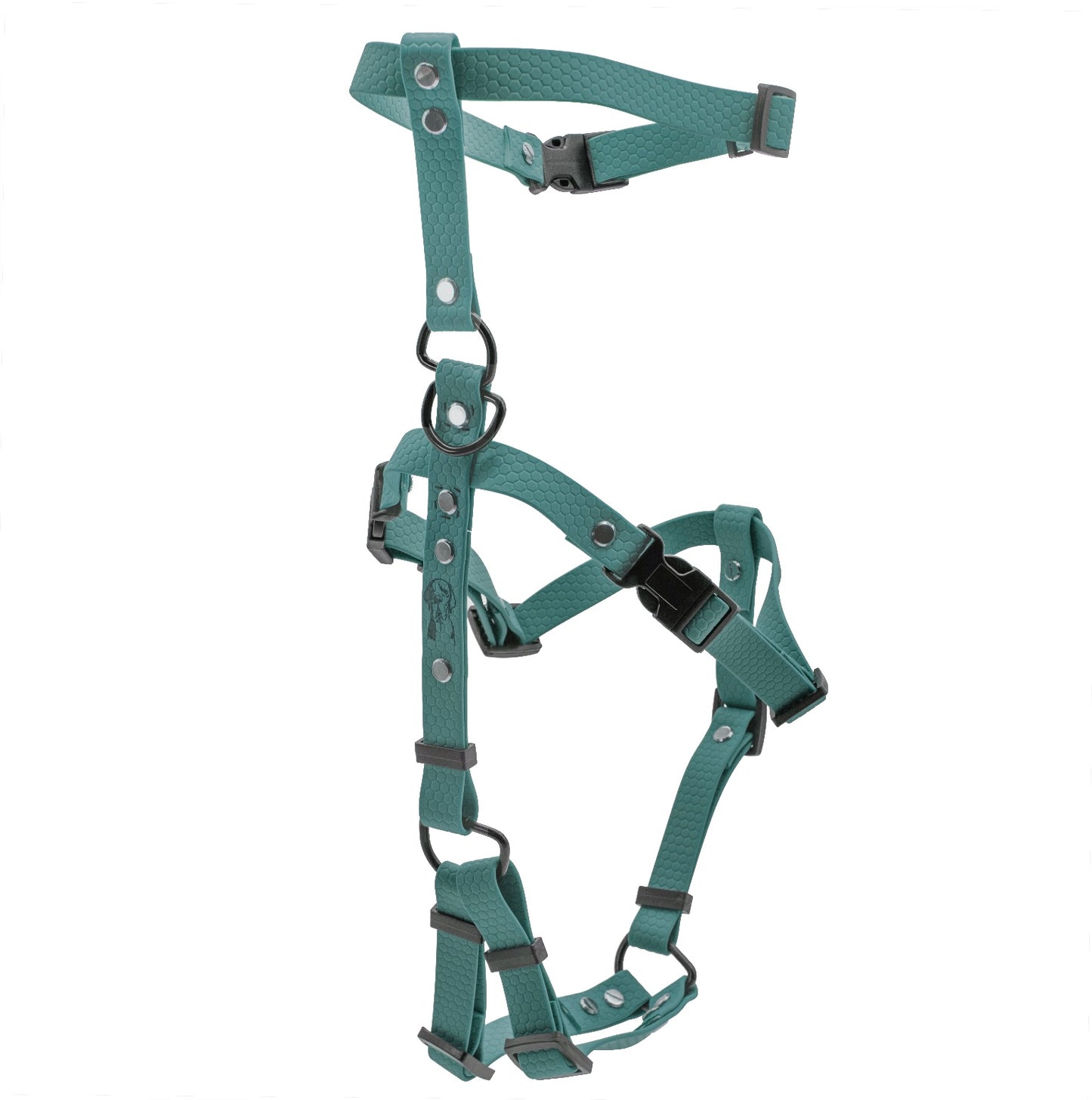 Pettorina Doppia H - Verde Petrolio