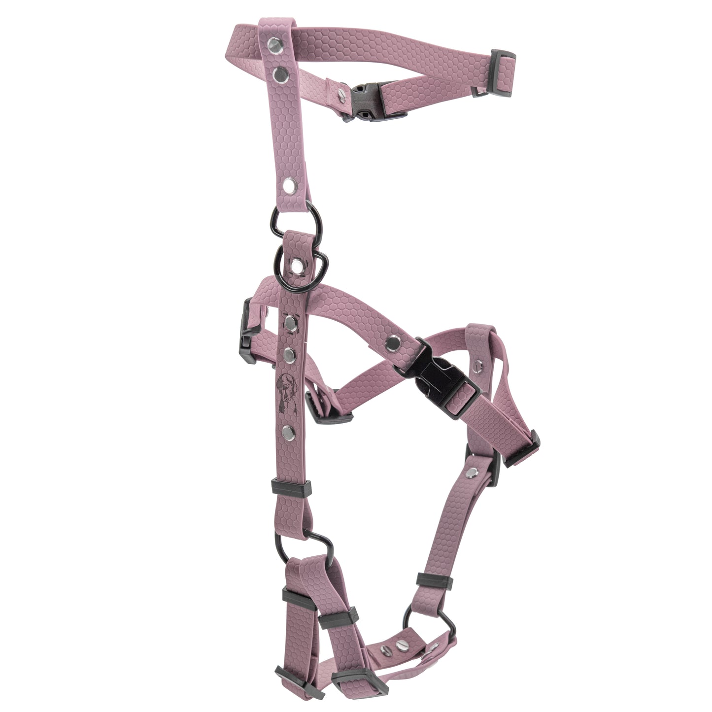 Pettorina Doppia H - Rosa Pastello