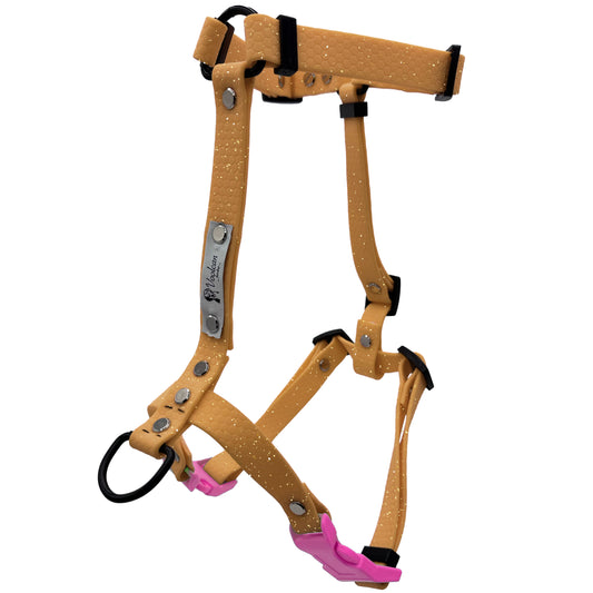 Pettorina H - Oro Glitterato