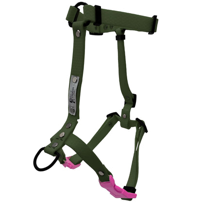 Pettorina H - Verde Oliva XXS/XS