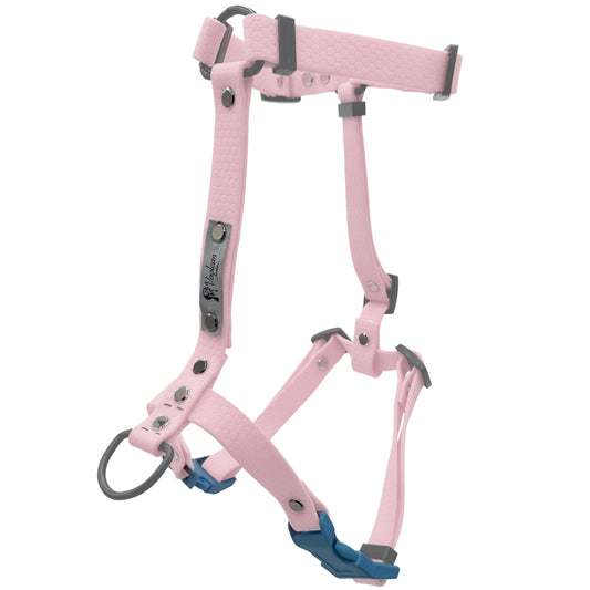 Pettorina H - Rosa pastello XXS/XS